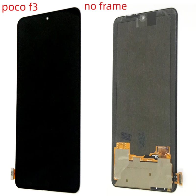 Oled TFT สําหรับ Xiaomi Poco F3 หน้าจอสัมผัส Lcd M2012K11AG จอแสดงผลสัมผัส