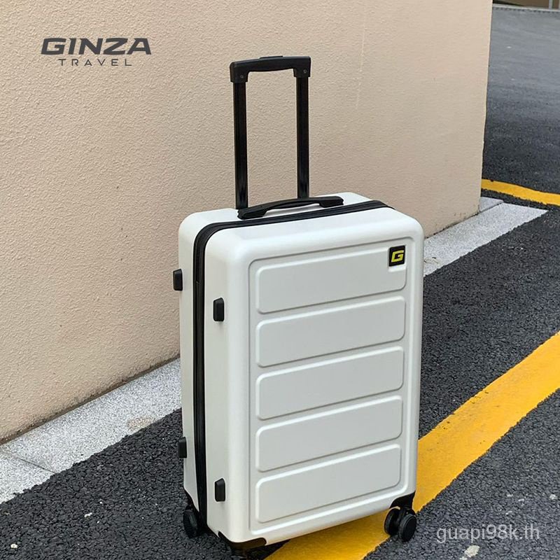 Ginza กระเป๋าเดินทางล้อลาก แบบใส่รหัสผ่าน ทนทาน สําหรับผู้ชาย และผู้หญิง 2023