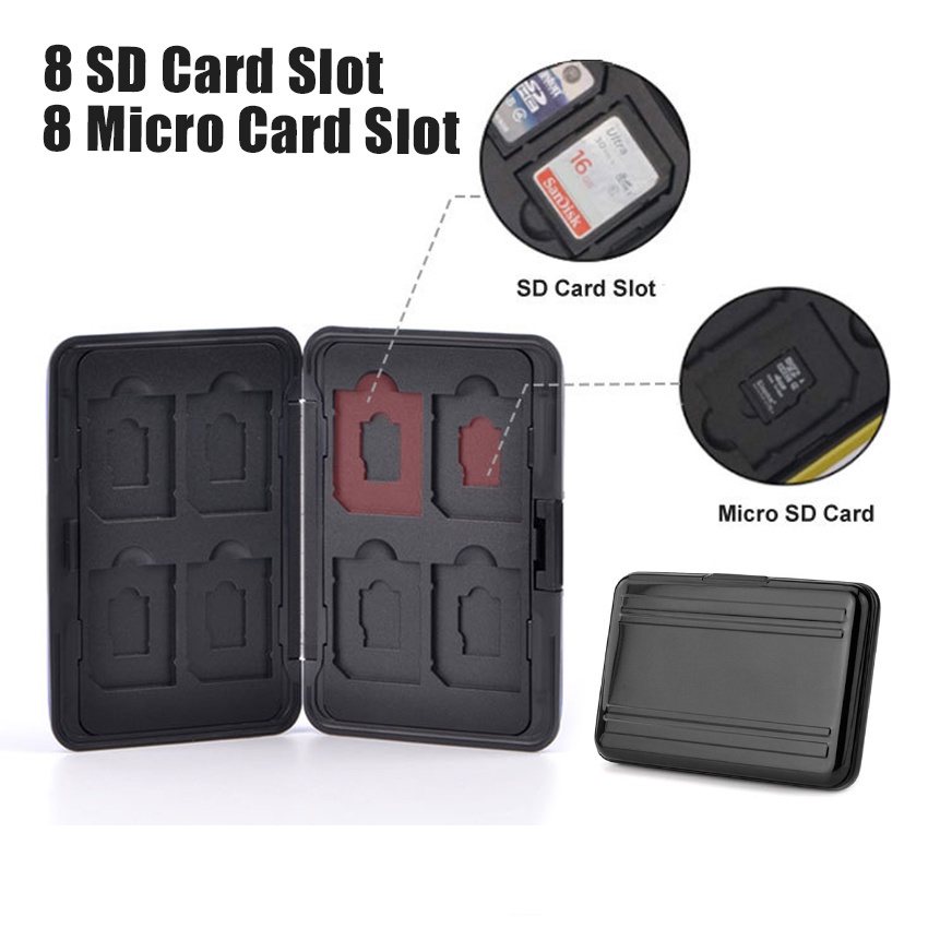 กระเป๋าใส่ Sd Card กล่องใส่เมมโมรี่การ์ด กล่องเก็บการ์ด กล่องการ์ด 
