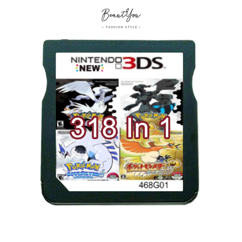 การ์ดเกม 3DS NDS 482 เกม ใน 1 สําหรับ 3DS 3DS NDSi และ NDS [BeautYou.th]