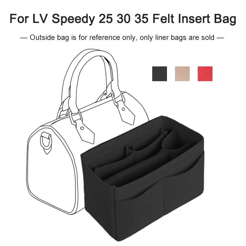 กระเป๋าถือ กระเป๋าเครื่องสําอาง กระเป๋าหิ้ว สําหรับ LV Speedy 20 25 30 35