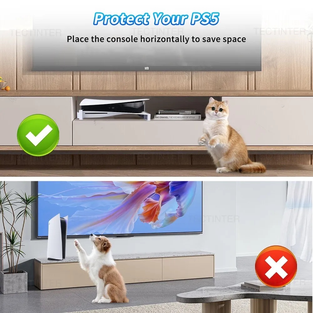 ขาตั้งออปติคอลเกมคอนโซล แนวนอน สําหรับ PlayStation 5 PS5