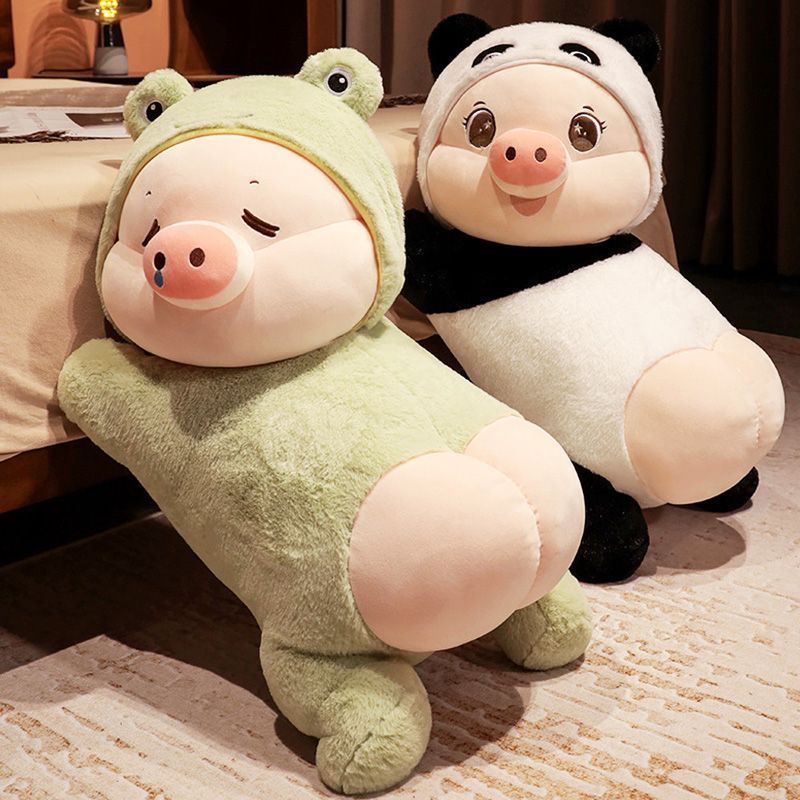 หมอนตุ๊กตาหมูตลก คุณภาพสูง เหมาะกับเป็นของขวัญ ของเล่นสําหรับเด็กผู้หญิง