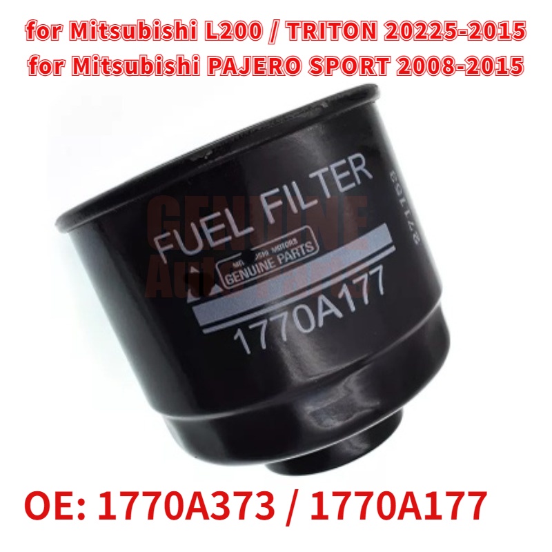 ไส้กรองน้ํามันเชื้อเพลิง สําหรับ Mitsubishi L200 Triton 2005-2015 PAJERO SPORT 2008-2015 1770A373 17