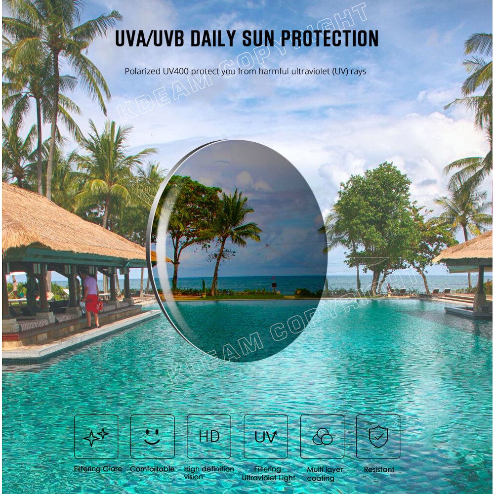 NEW ! Photochromic Lens แว่นตากันแดด เลนสออโต Polarized กันแสงUV400 สำหรับเดินทาง ขับรถ ขี่มอเตอรไซต ปันจักรยาน พร้อมส่ง