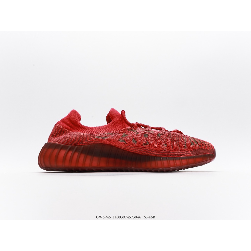 Adidas Yeezy Boost 350 V2 Cmpct Slate วิ่งสีแดงสำหรับผู้ชายผู้หญิงผ้าใบ รองเท้า true