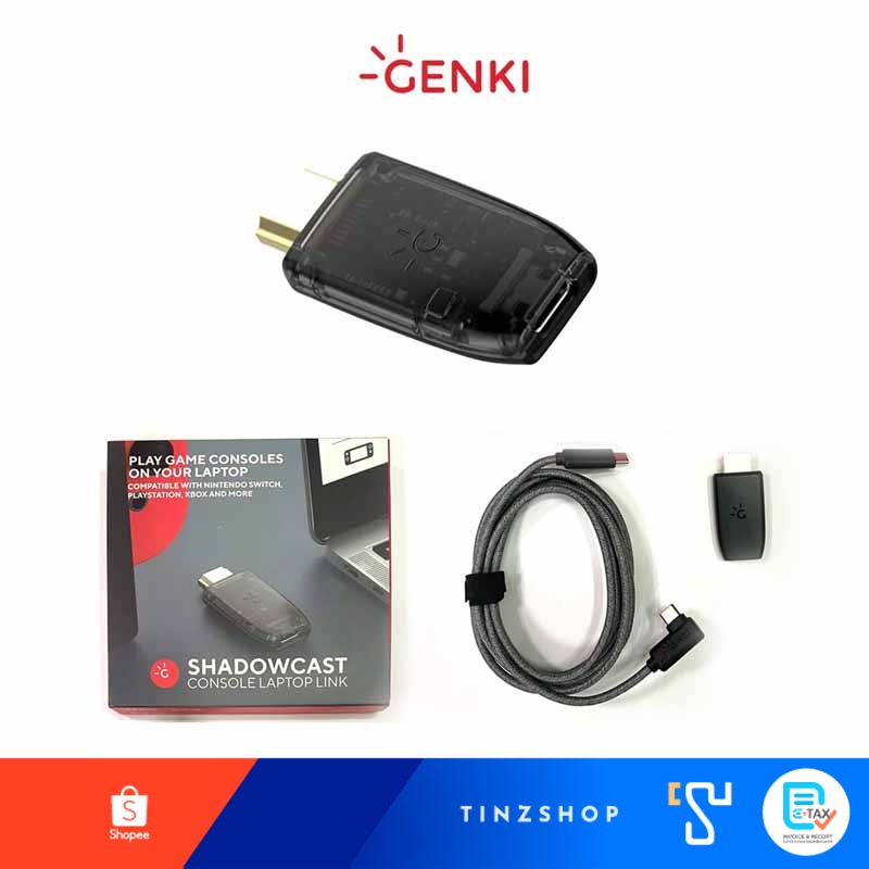 Genki ShadowCast Console Laptop Link  HTGSC-BLK-NA 85000176942 Notebook รองรับ HDMI