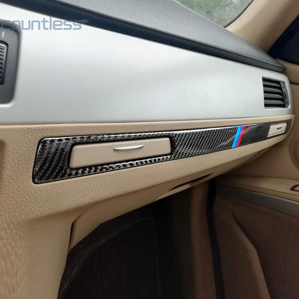 - ขอบแผงที่วางแก้วน้ํา คาร์บอนไฟเบอร์ สําหรับ E90 E92 (Tri) [countless.th]
