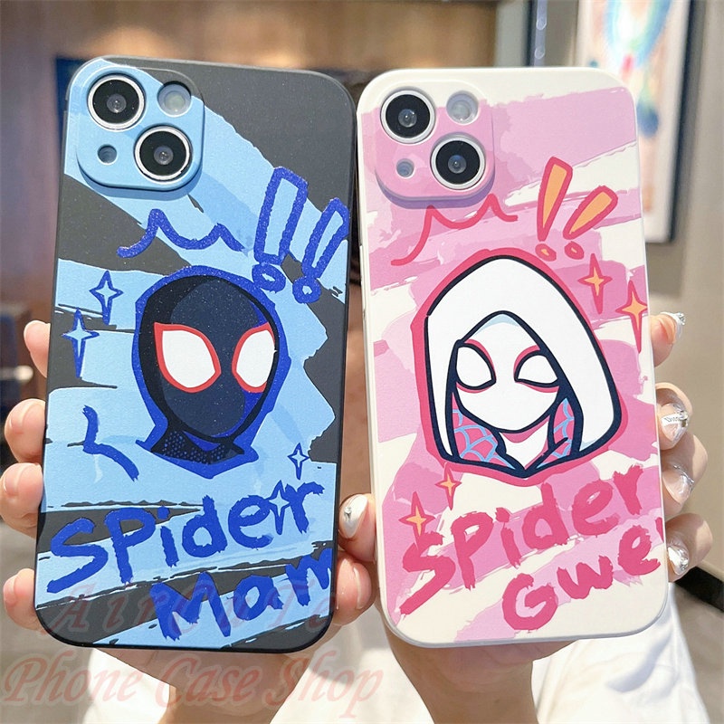 เคส Huawei Y7A Y6P Y9 Y9S Y7 Y6 Y6S Nova 3i 5T 9 10 SE Y70 Y61 P30 Pro Prime 2019 2020 Honor 90 Lite 70 X9A X8A X7A 5G Shockproof Spider Man phone protective soft case