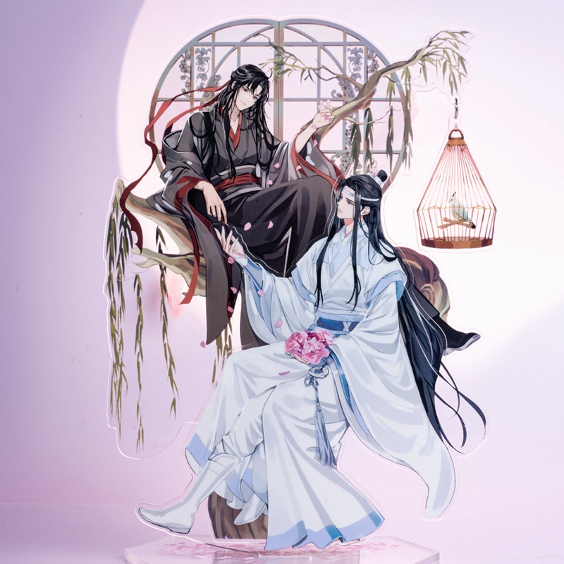 Mdzs Wei Wuxian Lan Wangji BL ของเล่นอะคริลิคขาตั้งอะนิเมะ Action Figure เครื่องประดับเด็กผู้ก่อตั้ง Diabolism เด็กคอลเลกชันของเล่น