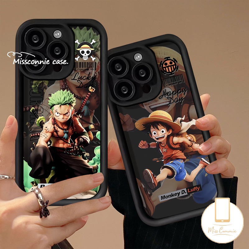 เคสโทรศัพท์มือถือ ลายการ์ตูนลูฟี่ โซโร วันพีช สําหรับ Samsung A15 A35 A55 A05S A12 A50 A04s A54 A03 A05 A14 A52 A02s A13 A20 A52s A24 A11 A34 A31 A32 A20s A53 A23 A04E A03s A50s A10s A51 ราคา ถูกที่สุด ดีลบีเคเค รูปภาพหลัก