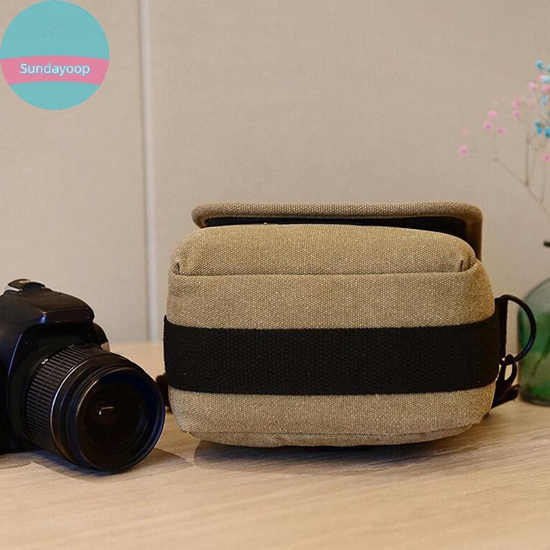 Sund 1PC สําหรับ Canon EOS R100 R10 R50 R7 RP 250D 200D M200 M50 M6 SX70 SX60 Nikon ZFC Z50 Z30 Z5 D3500 B700 B600 P530 P610 กระเป๋ากล้อง DSLR TH
