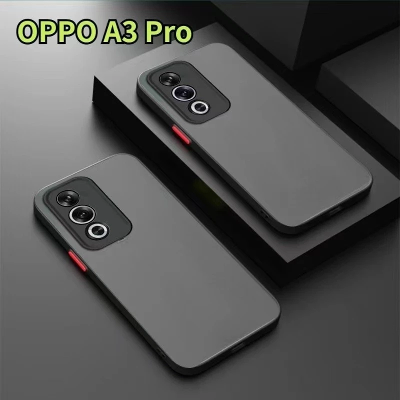 ตรงรุ่น A3Pro A3X เคสกันกระแทก เคส ผิวด้าน สำหรับ Oppo ออปโป A3โปร A3X A3 4G A60 A38 A18 A58 A78 5G A57 A77S 025