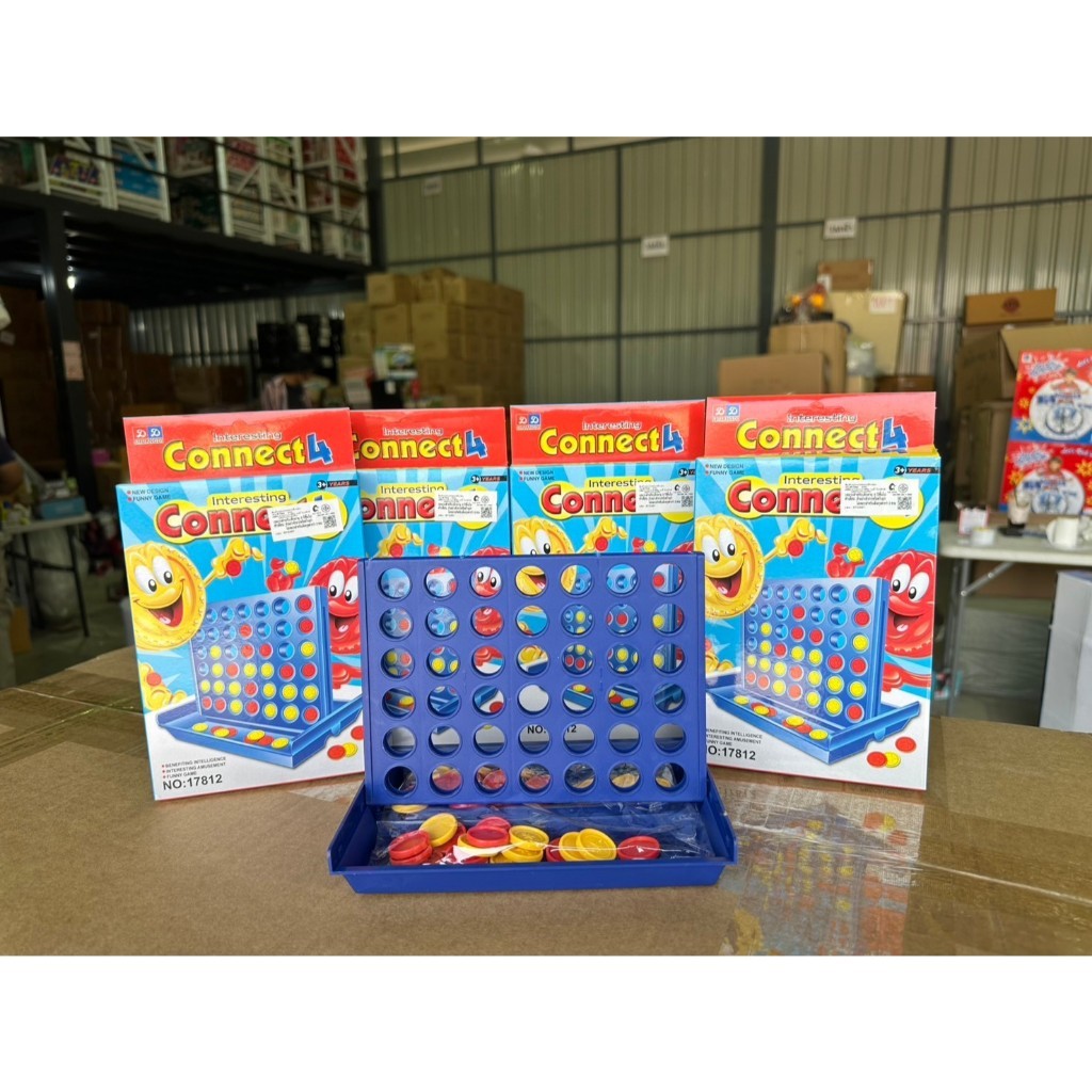 เกมบิงโกหยอดเหรียญ Connect 4 เสริมทักษะวางแผน No.17812
