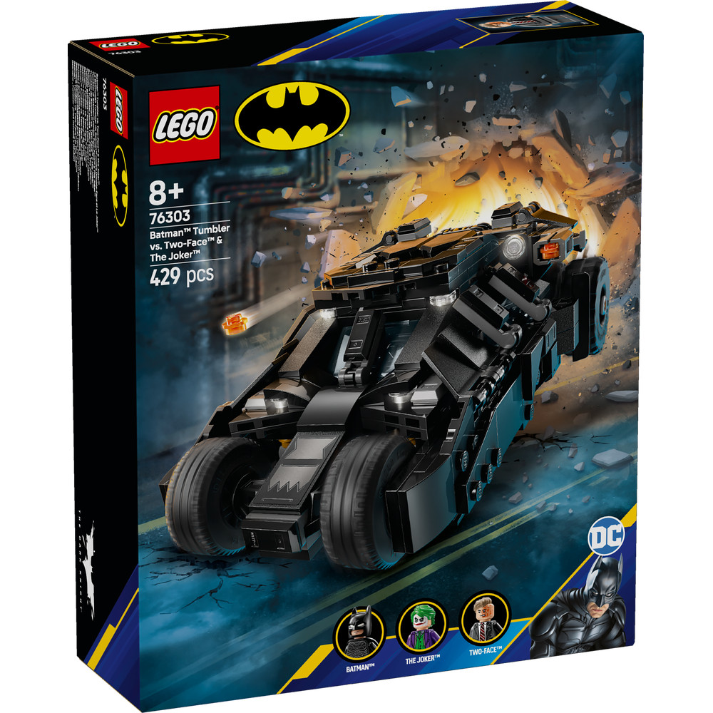 LEGO 76303 Batman™ Tumbler vs. Two-Face™ & The Joker™ (Batman) [Brick MOM]
