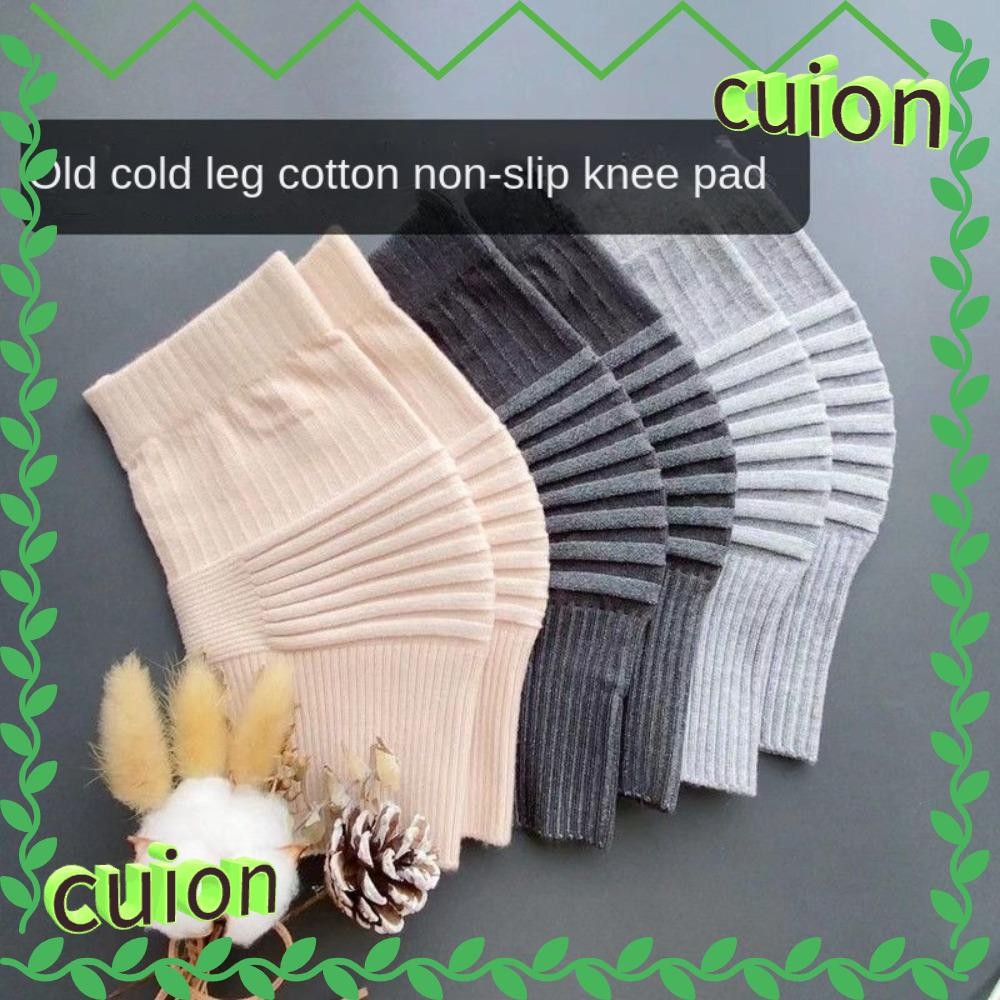 Cuion1413 สนับเข่าแบบบีบอัด, แถบรองเข่ากีฬาสีเทาสีดําเปลือย, แผ่นรองรับยางยืดผ้าฝ้ายยืดหยุ่นการบีบอัดที่อบอุ่นกลางแจ้ง