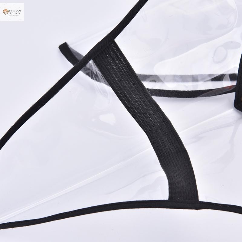 Cod ผ้าคลุมรองเท้าตัดผม PVC Clear Shoe Cover Foots Covers Hair Stylist Shoes ใหม่