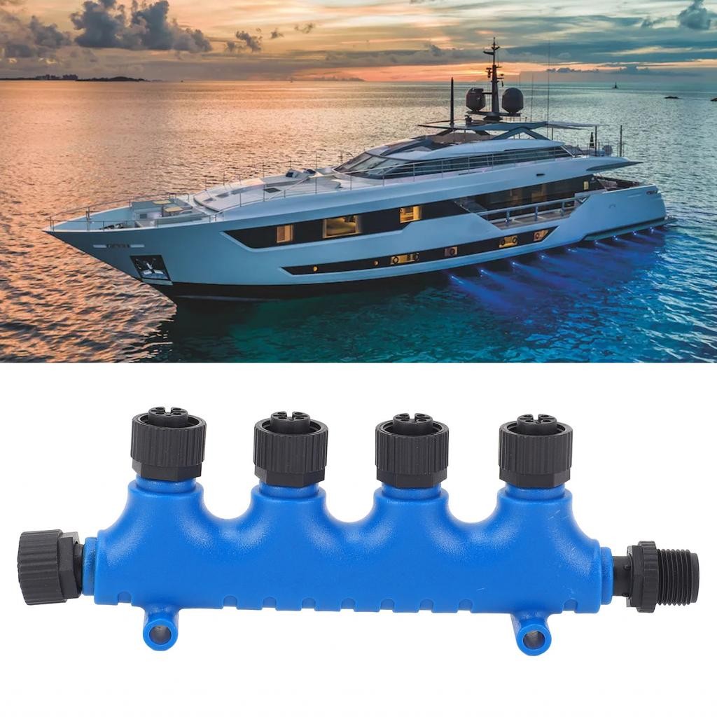 สําหรับ NMEA 2000 4 Way Tee Connector พอร์ต T Lowrance Simrad B & G Navico เครือข่าย 5 ขา IP67 กันน้