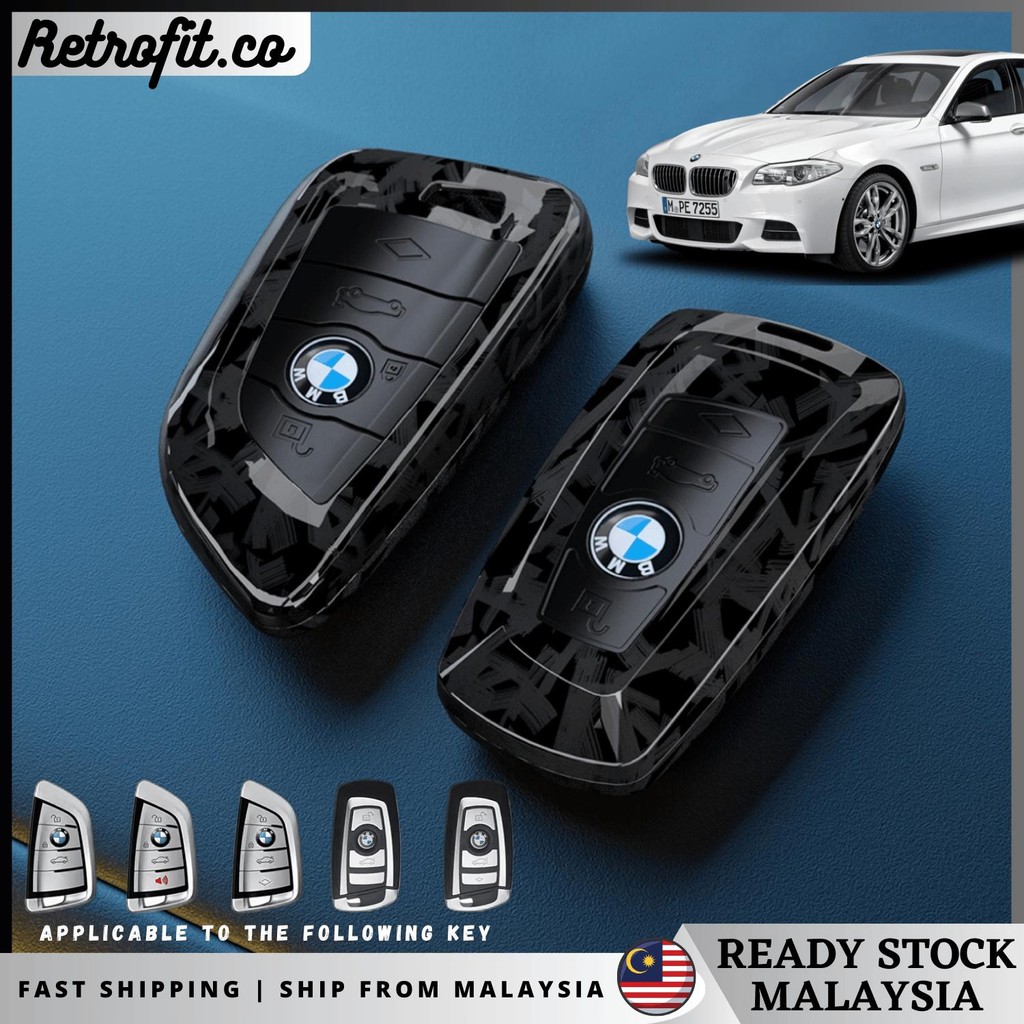 🇲🇾 BMW ปลอมคลุมทั้งหมดปกป้องกุญแจรถปลอกกุญแจ BMW BMW F02 F10 F20 F30 G20 G30 ฝาครอบกุญแจ BMW Blade K