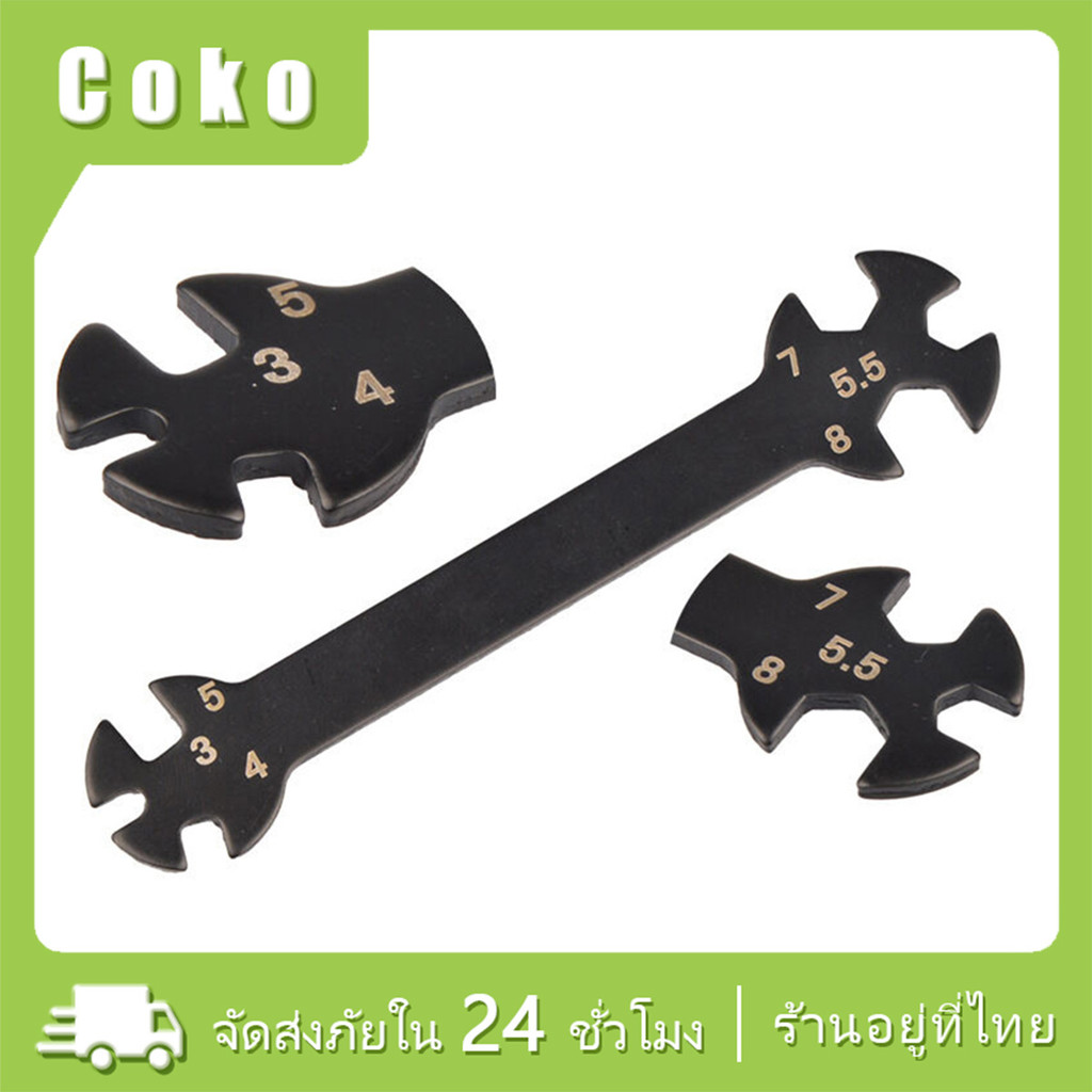 ประแจ 6 In 1 หลายขนาด3/4/5/5.5/7/8MM สำหรับarrowmax rc เครื่องมือซ่อมรถอเนกประสงค์