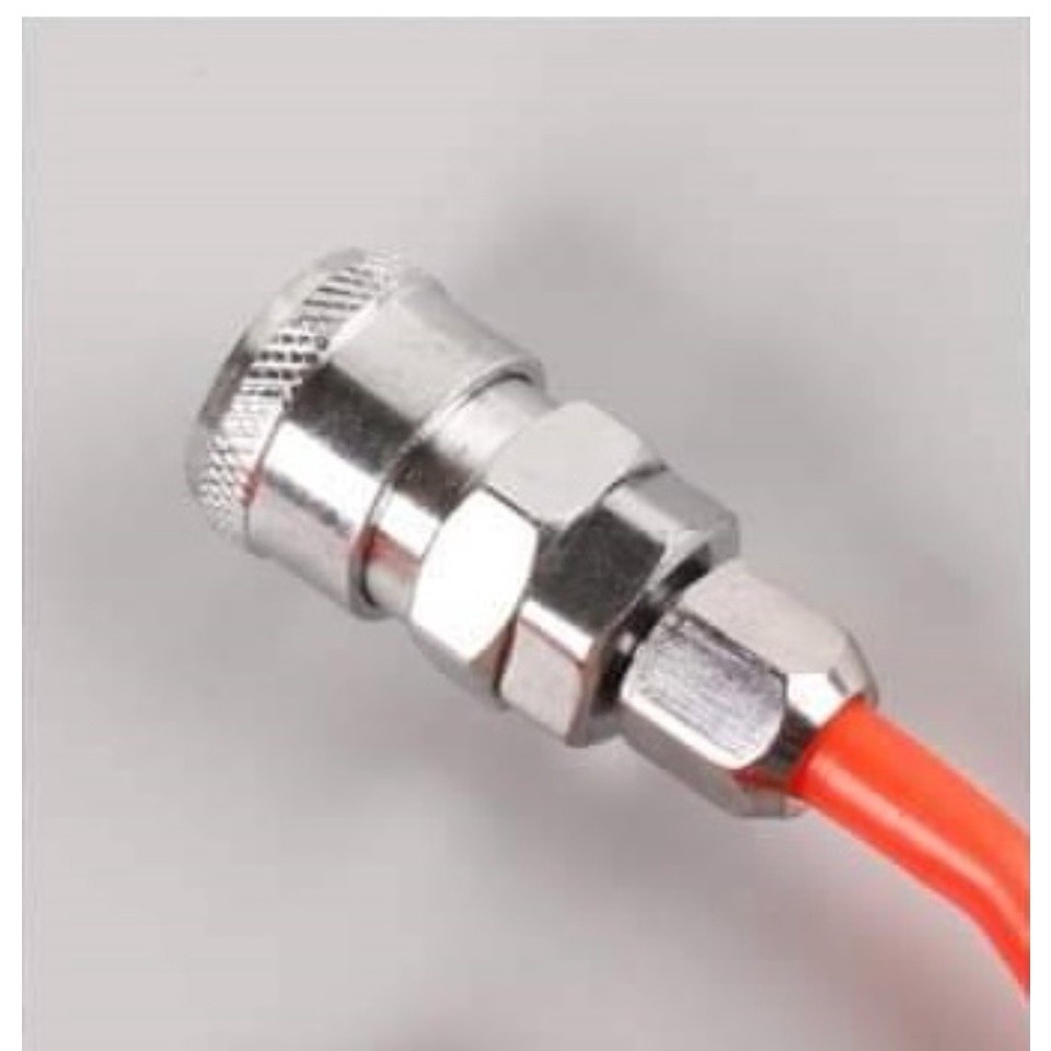 สายลม PU สายตรง 15 เมตร สายลม ใยแก้ว ถัก 5x8 มม. 15 เมตรเต็ม เสริมใยแก้วถัก พร้อมหัวต่อคอปเปอร์ ทนแรงดันสูง การันตี - รูปที่ 5