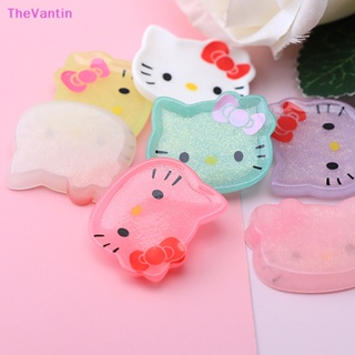 Thevantin ใหม่ กิ๊บติดผม ลายการ์ตูนคิตตี้น่ารัก DIY สําหรับตกแต่งสมุดภาพ 10 ชิ้น