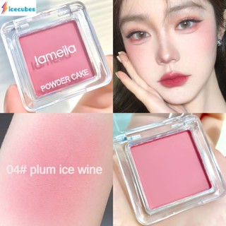 Monochrome Blush Ong Lasting Waterproof Fixer Matte Blush สำหรับแต่งหน้า แต่งหน้า ICECUBES