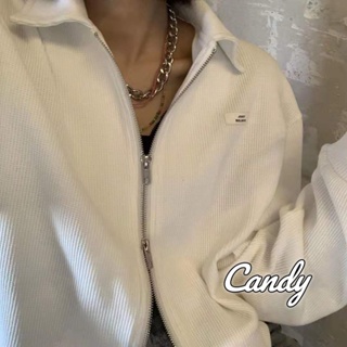 Candy Kids  เสื้อผ้าผู้ญิง แขนยาว เสื้อฮู้ด คลุมหญิง สไตล์เกาหลี แฟชั่น  ins Stylish High quality Trendy A98J8ZQ 36Z230909