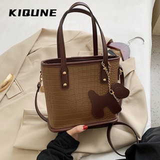 KIQUNE  กระเป๋าผ้ากระเป๋าผ้าแคนวาส Tote Bag 2023 NEW  สวยงาม รุ่นใหม่ Comfortable Unique L99S0HY 37Z230910