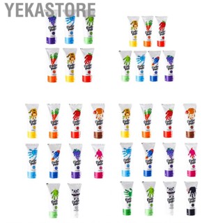 Yekastore Finger Painting Set  Paints Easy To Color Delicate Touch Washable for Kids