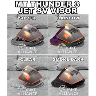 หมวกกันน็อค VISOR สีรุ้ง สําหรับ MT THUNDER 3 JET SV MT AVENUE SV THUNDER 3 SV JET