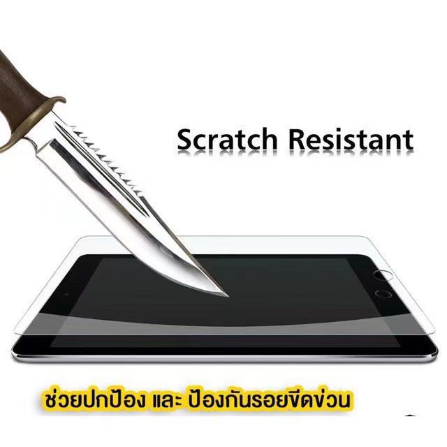【ส่งจากไทย】ฟิล์มกระจก แบบใส for Samsung Galaxy Tab S6 Lite 10.4นิ้ว A8 10.5นิ้ว S8/S7 11นิ้ว S7/S8+ 12.4นิ้ว - รูปที่ 4