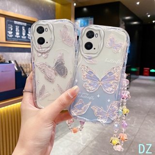 เคส OPPO A96 A76 กรณีโทรศัพท์ซิลิโคนน่ารักพร้อมสร้อยข้อมือ TY2