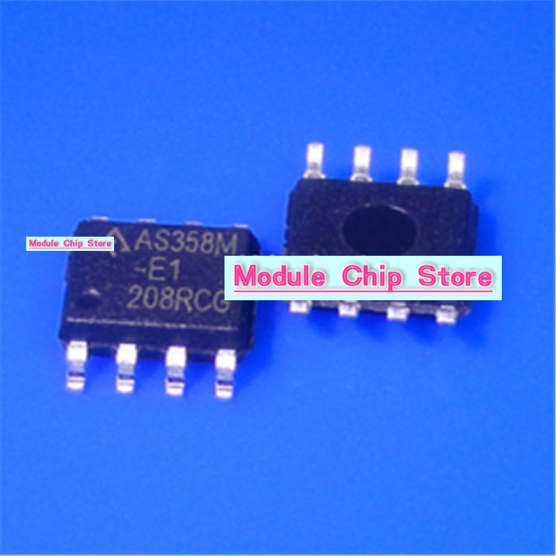 5PCS AS358MTR-G1 -E1 AS358M AS358 SOP8 บอร์ดแรงดันไฟฟ้าสูง logic core