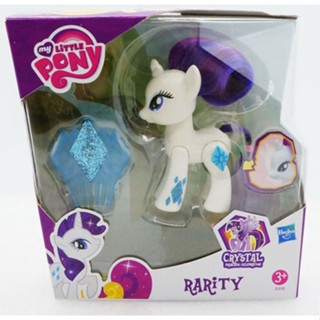 My Little Pony Crystal Rarity หัวขยับได้ พร้อมหวี