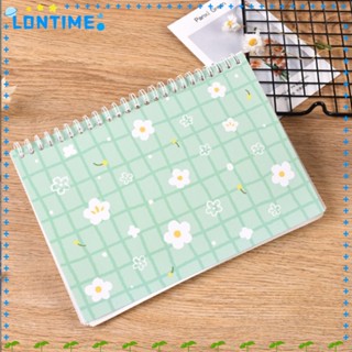 Lontime หนังสือสติกเกอร์ ‎หนังสือจัดระเบียบ ทรงสี่เหลี่ยมผืนผ้า สีเขียว ใช้ซ้ําได้