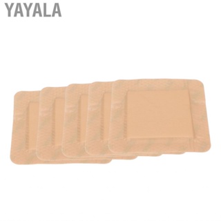 Yayala 5pcs Silicone Foam Dressing  Wound Bandage With Border For