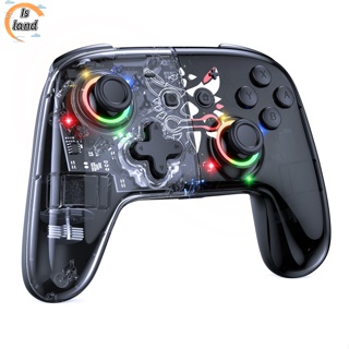 【IS】ONIKUMA C6 จอยเกมไร้สาย สั่นได้ สําหรับ N-Switch PS3 PS4 PS5