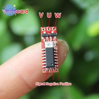 Mchy&gt; ใหม่ บอร์ดไดรเวอร์ควบคุมมอเตอร์ไฟฟ้า ไร้แปรงถ่าน 1S-2S DC 3.7V-7.4V 4A Mini BLDC สําหรับมอเตอร์ 1104 1106 1306 1407 1806