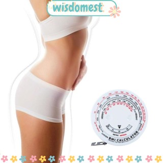 Wisdomest Bmi เทปวัดเอว PVC 1.5 เมตร