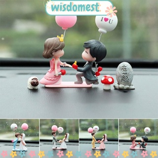 WISDOMEST โมเดลฟิกเกอร์ รูปการ์ตูนอนิเมะ Kiss Dashboard น่ารัก เครื่องประดับ สําหรับตกแต่งรถยนต์