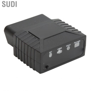 Sudi OBD2 Diagnostic   Hackerproof  3.0 Diagnostic Code Reader Black 9‑16V Reliable for Windows Android