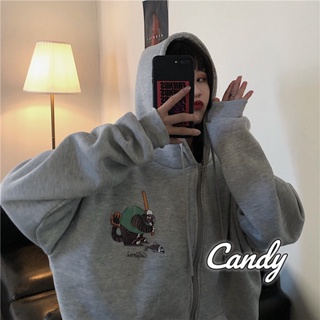 Candy Kids  เสื้อผ้าผู้ญิง แขนยาว เสื้อฮู้ด คลุมหญิง สไตล์เกาหลี แฟชั่น  High quality ins สวย Trendy WWY239033M 36Z230909