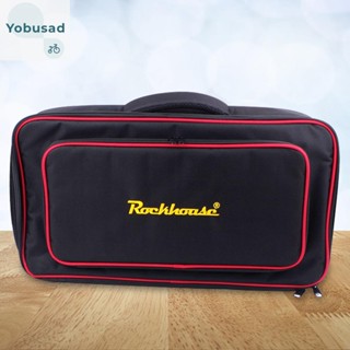 [Yobusad.th] กระเป๋าเคสผ้าออกซฟอร์ด 600D มีซิป สําหรับเก็บเอฟเฟคกีตาร์