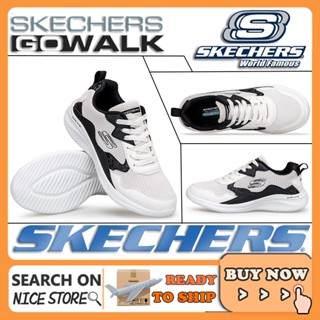 พร้อมส่ง Skechers_Go-walk Dual-lite รองเท้าผ้าใบลําลอง สําหรับผู้ชาย เหมาะกับการเล่นกีฬา กลางแจ้ง