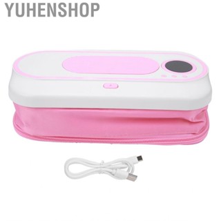 Yuhenshop Baby Wipe Warmer USB Charging Adjustable Heat Setting Heating Wet Dispenser for Outdoor n