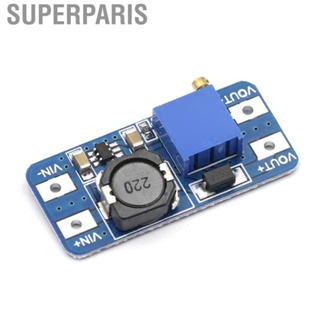 Superparis 5Pcs Boost Module Adjustable Step Up Board 2A 2-24V to 5 9 12-28V Electronic Component