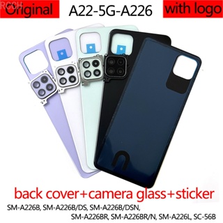 ของแท้ เคสแบตเตอรี่ ฝาหลัง A22 สําหรับ Samsung Galaxy A22 A22s 5G A226 SM-A226