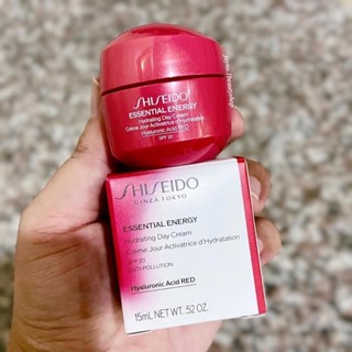 Shiseido Essential Energy Hydrating Day Cream 15ml. เดย์ครีมชิเซโด้