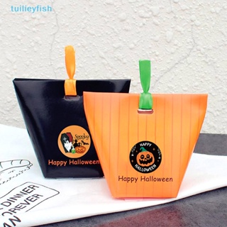 【tuilieyfish】สติกเกอร์ฉลาก ลายฟักทองผี ตลก สําหรับตกแต่งฮาโลวีน บรรจุถุงของขวัญ 500 ชิ้น【IH】